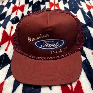 Vintage Ford trucker hat